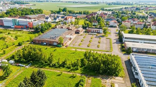 Vogelperspektive - Grundstück zum Kaufen in Coswig