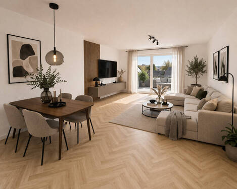 Mustervisualisierung - 2 Zimmer Etagenwohnung zum Kaufen in Lingen / Damaschke