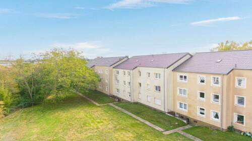 Rückansicht Garten - 3 Zimmer Etagenwohnung zum Kaufen in Köln