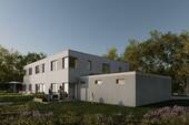 Visualisierung - Leben im Neubau: Großzügige 5-Zimmer-Wohnung mit Terrasse und Carport