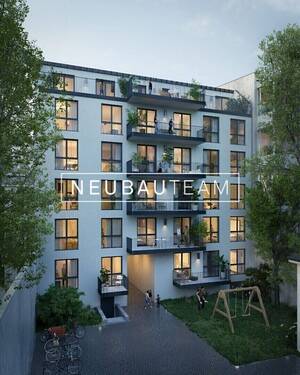 Visus Ansicht Innenhof - Etagenwohnung mit 43,00 m² in Hamburg zum Kaufen