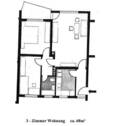 Grundriss der Wohnung - 