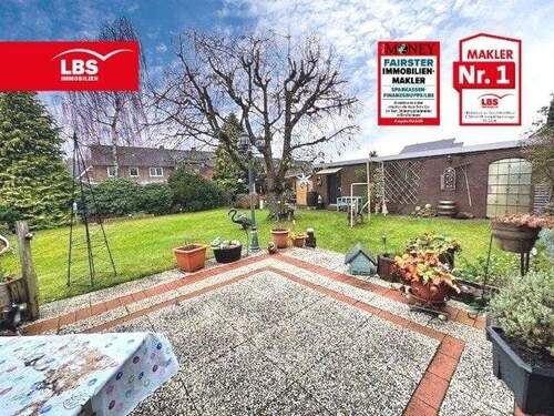Blick in den Garten - 6 Zimmer Einfamilienhaus zum Kaufen in Haren