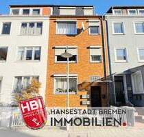 Findorff Gepflegtes Mehrfamilienhaus mit möglicher Eigennutzung im Erd- und Dachgeschoss - Bremen Findorff-Bürgerweide