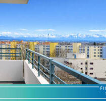 3-Zimmer Panorama-Eckwohnung im 10. OG mit Alpenblick, Südbalkon & Tiefgarage am Ostpark - München Ramersdorf-Perlach