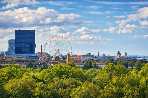 Sicht zum Riesenrad - Etagenwohnung in München zum Kaufen