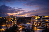 Blick bei Dämmerung - 