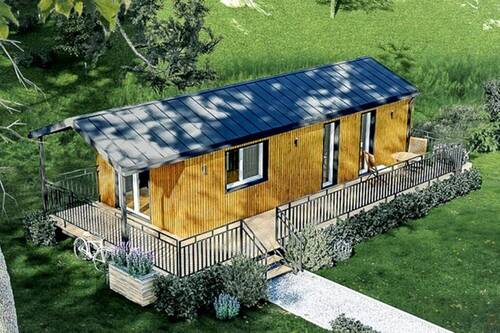 Bungalow EH55 - Tiny House - EH55 Bungalow zwischen den Hansestädten Rostock und Greifswald