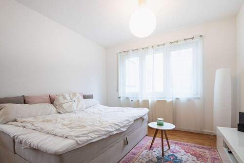 Wohnzimmer - Terrassenwohnung mit 60,00 m&sup2; in Waldshut-Tiengen zum Kaufen