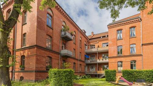Balkon Hinterhof - 