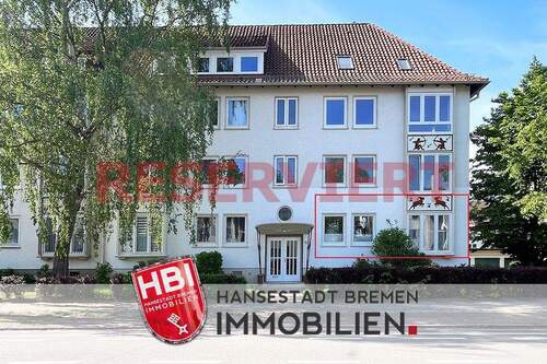 Hauptbild - Schwachhausen Helle vermietete 3-Zimmer-Wohnung in begehrter Lage