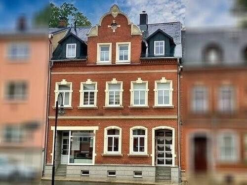 Straßenansicht - 1 Zimmer Mehrfamilienhaus, Wohnhaus zum Kaufen in Auerbach