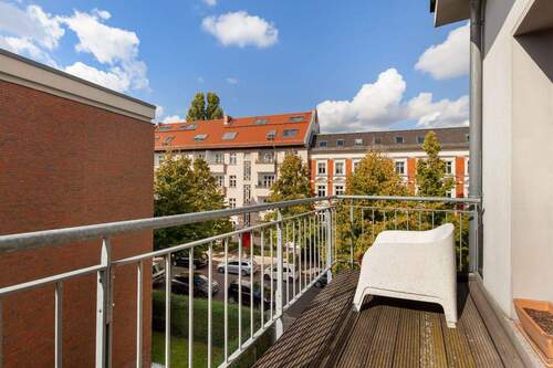 Balkon - 3 Zimmer Etagenwohnung in Berlin