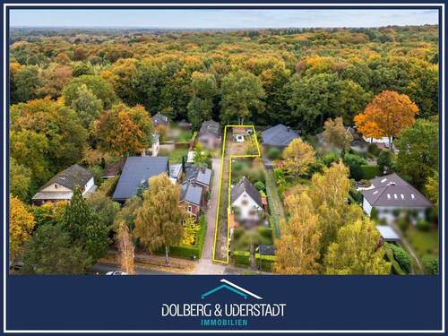Titelfoto - Ein attraktives Baugrundstück in direkter Waldrandlage am Volksdorfer Wald im Pfeifenstiel