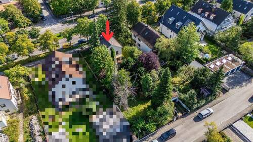 Drohnenaufnahme - 5 Zimmer Einfamilienhaus in München