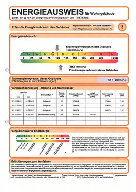 Energieausweis - 