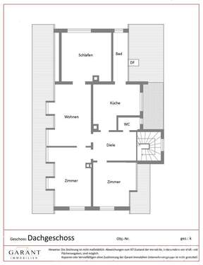 Dachgeschoss - 