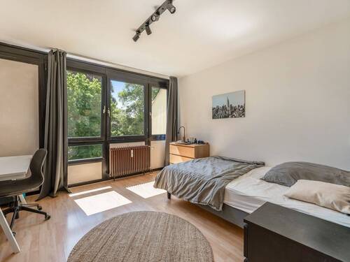 Schlafzimmer - Etagenwohnung mit 78,70 m&sup2; in Neubiberg zum Kaufen
