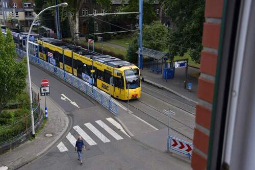 Ausblick Haltestelle - 