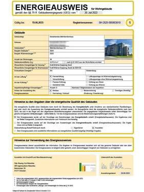 Energieausweis - 