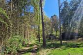 Blick auf das Grundstück - Freizeitgrundstück in idyllischer Lage