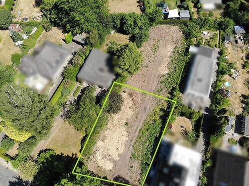 Vogelperspektive - Grundstück in Ahrensburg