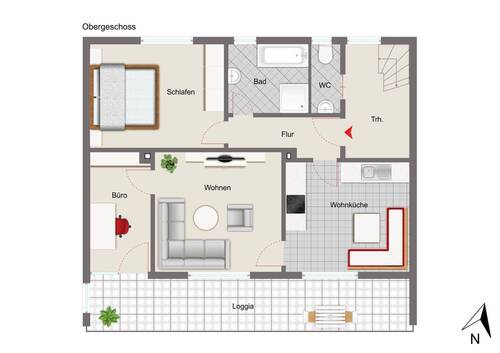 Obergeschoss - 