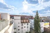 Ausblick nach Süden - 2 Zimmer Etagenwohnung in Hamburg