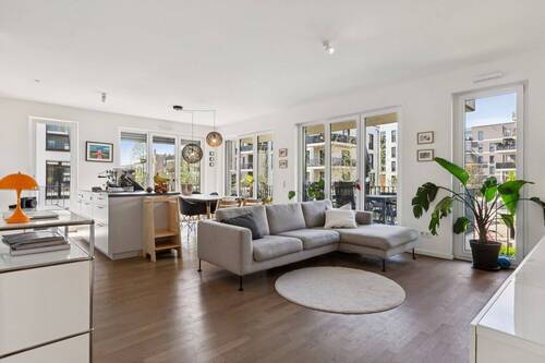 Wohnbereich - 4 Zimmer Etagenwohnung in Düsseldorf