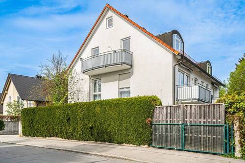 Ansicht - Helle Gartenwohnung in ruhiger Lage von München-Aubing !