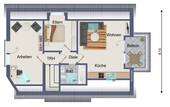 Grundriss Obergeschoss - 