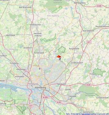 Lage in Hamburg - 