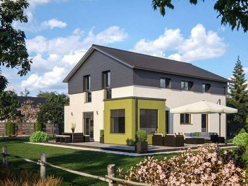 Bild 1 - So sieht Satteldach-Architektur heute aus! Ihr neues QNG Einfamilienhaus!