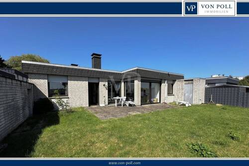 Gartenansicht Titel - Bungalow mit Weitblick in ruhiger Lage