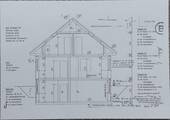 Schnitt Baugenehmigung - 