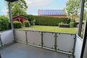Balkon mit Zugang zum Garten - 4 Zimmer Etagenwohnung zum Kaufen in Schleswig