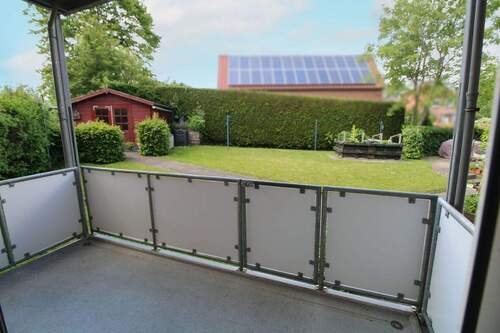 Balkon mit Zugang zum Garten - 4 Zimmer Etagenwohnung zum Kaufen in Schleswig