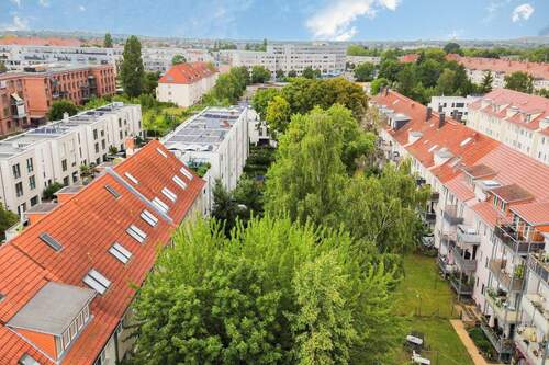 Hofansicht - Mehrfamilienhaus, Wohnhaus in Leipzig zum Kaufen