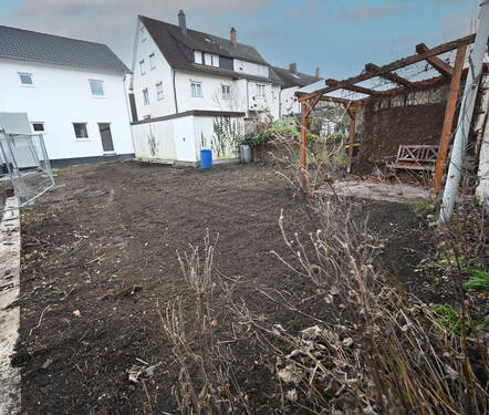 Garten - Doppelhaushälfte mit 113,00 m&sup2; in Villingen-Schwenningen zum Kaufen