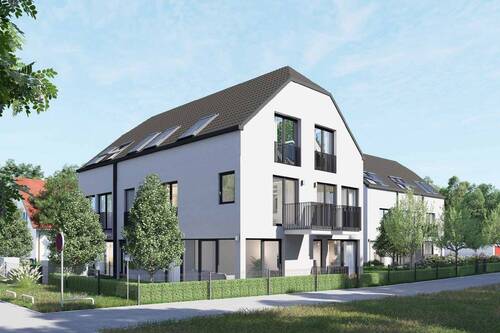 Frontansicht - AIGNER - Neubau zum Wohlfühlen - Wohnträume mit Stil und Garten
