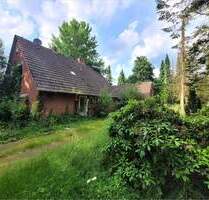 Viel Ruhe und viel zu tun! Einfamilienhaus mit Nebengebäude auf idyllischen Grundstück - Apen Roggenmoor