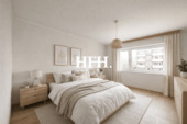 Schlafzimmer mit KI bearbeitet - 