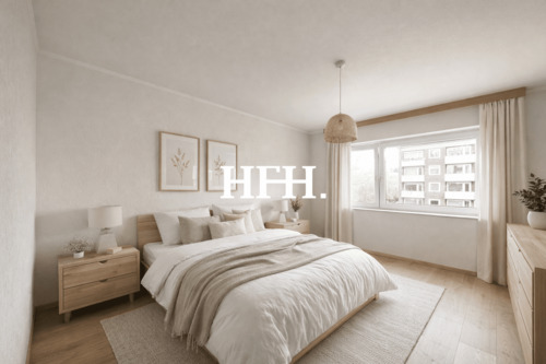 Schlafzimmer mit KI bearbeitet - 