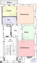 Grundriss - 3 Zimmer Etagenwohnung zur Miete in Zittau