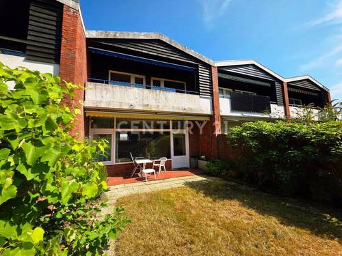 Ansicht Terrasse - Reihenmittelhaus mit 90,50 m² in Wilhelmshaven zum Kaufen