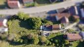 Luftbildaufnahme von Norden - 3 Zimmer Einfamilienhaus zum Kaufen in Vorra / Düsselbach