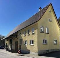 Anwesen mit 20.374m² Grundstück, Scheune & Bachlauf - ideal für Pferdehaltung & Selbstversorger - Uhingen / Nassach