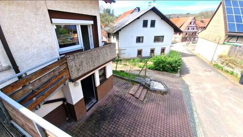 Sicht von der Terrasse - 