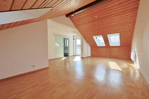 Wohn-/Schlafbereich - Hübsches Appartement mit Balkon in ruhiger Lage von Wiblingen