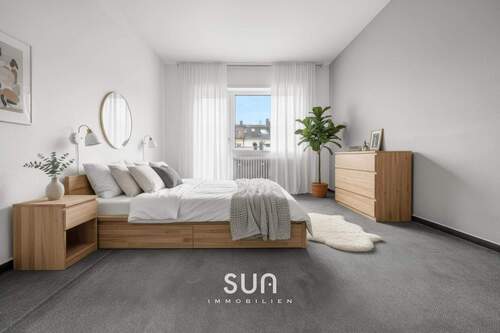 SCHLAFZIMMER (visualisiert) - 5 Zimmer Reihenmittelhaus in Wiesbaden